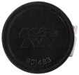 K&N Engineering 62-1560 Clamp-On Crankcase Vent Filter with Black Rubber Top and Base
