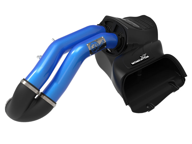 aFe Momentum XP Cold Air Intake System with Pro 5R Filter for 2015-2016 Ford F-150 V8 5.0L - Blue