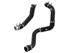 aFe BladeRunner Black 3-inch Aluminum Charge Pipe Kit for 2020-2021 GM Duramax Diesel Trucks L5P
