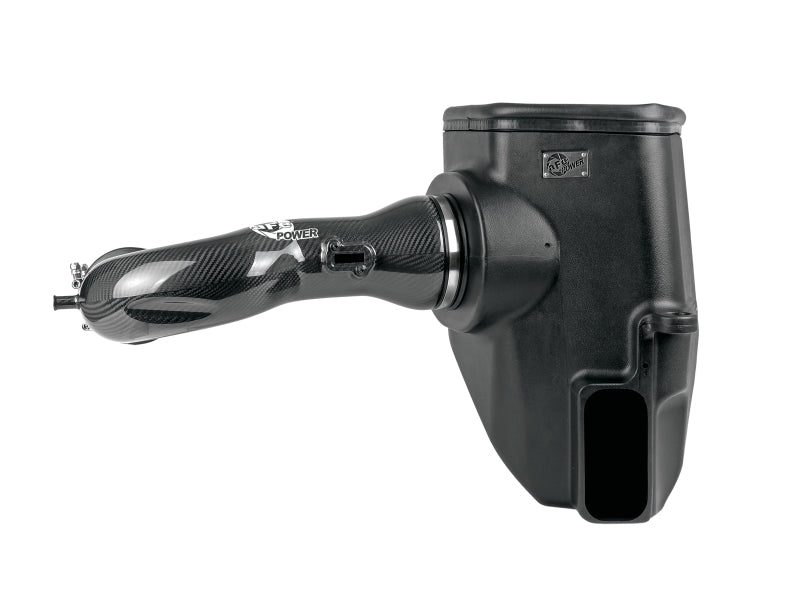 aFe 57-10015D Track Series Carbon Fiber Cold Air Intake System with Pro Dry S Filter for GM Trucks and SUVs 2016-2021