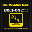 MagnaFlow California Grade CARB Compliant Direct-Fit Catalytic Converter 3322447 for Chevrolet, Cadillac, Oldsmobile, Pontiac