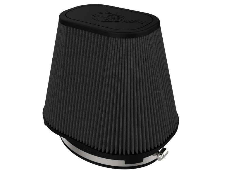 aFe MagnumFLOW Black Pro 5R Air Filter Part Number 24-90112K for High-Performance Street and Track Use