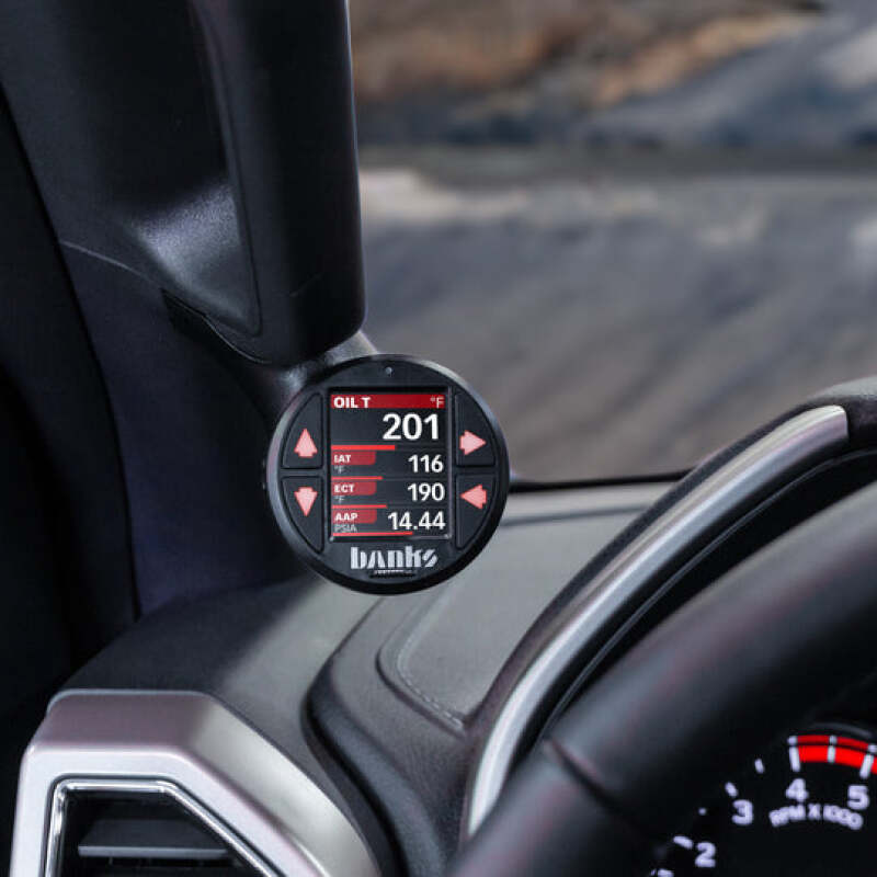 Banks Power iDash Stealth Pod Mount for 2015-2022 Ford F-150 and Super Duty Trucks