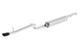 Borla 140479BC Dirt Sport Cat-Back Exhaust System for 2012-2018 Jeep Wrangler JKU 3.6L V6 4WD