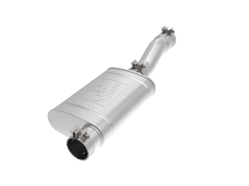 aFe Apollo GT Series 409 Stainless Steel Muffler Upgrade Pipe for GM Silverado and Sierra 1500 (2019-2020 V8 5.3L)