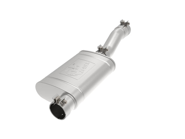 aFe Apollo GT Series 409 Stainless Steel Muffler Upgrade Pipe for GM Silverado and Sierra 1500 (2019-2020 V8 5.3L)