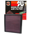 K&N Replacement High-Flow Air Filter for 2011-2012 Dodge Avenger, Dodge Journey, Chrysler 200 - Part Number 33-2470