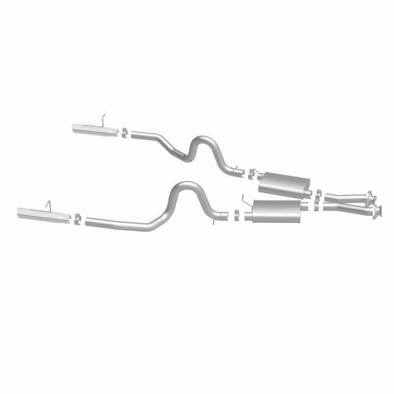 MagnaFlow 15630 Street Series Cat-Back Exhaust System for 1986-1993 Ford Mustang 5.0L