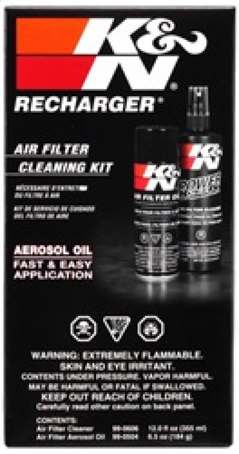 K&N Engineering Part 99-5000 Aerosol Oil Recharger Service Kit for Air Filters