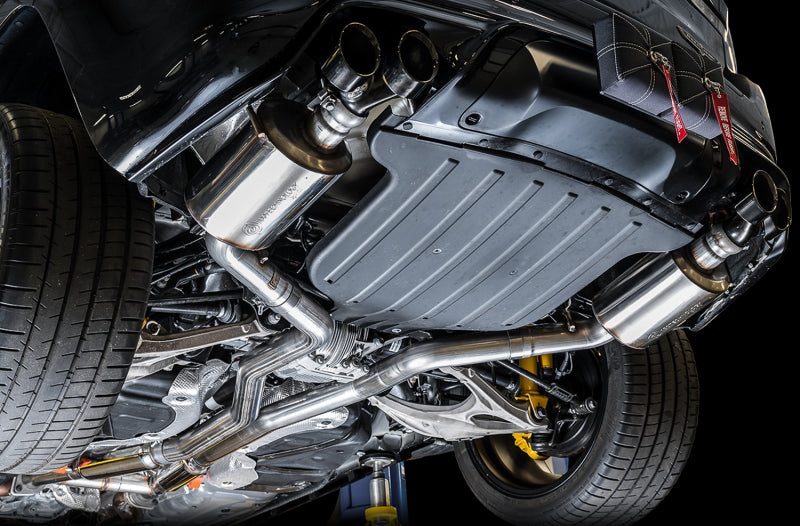 AWE Tuning Touring Edition Exhaust for Jeep Grand Cherokee SRT and Trackhawk – Full 3-Inch Stainless Steel Catback with Drone-Canceling Technology