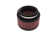 K&N Engineering Universal Clamp-On Air Filter with 2.25-inch Flange ID, 3.5-inch Outer Diameter, and 2-inch Height