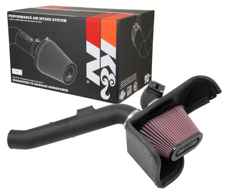 K&N Engineering 57-3093 Cold Air Intake Kit for 2016-2017 Cadillac ATS-V 3.6L V6 Twin Turbo