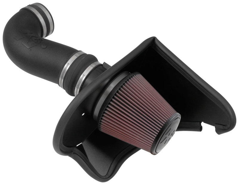 K&N Engineering 63-3092 High-Flow Cold Air Intake System for Chevrolet Camaro V8 6.2L