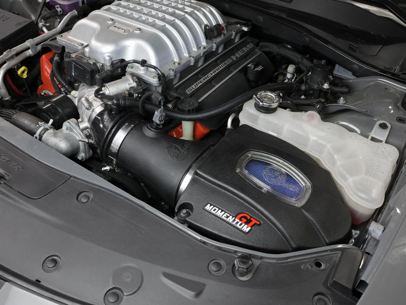 aFe Momentum GT Cold Air Intake System with Pro 5R Filter for Dodge Challenger and Charger SRT Hellcat 2017-2021