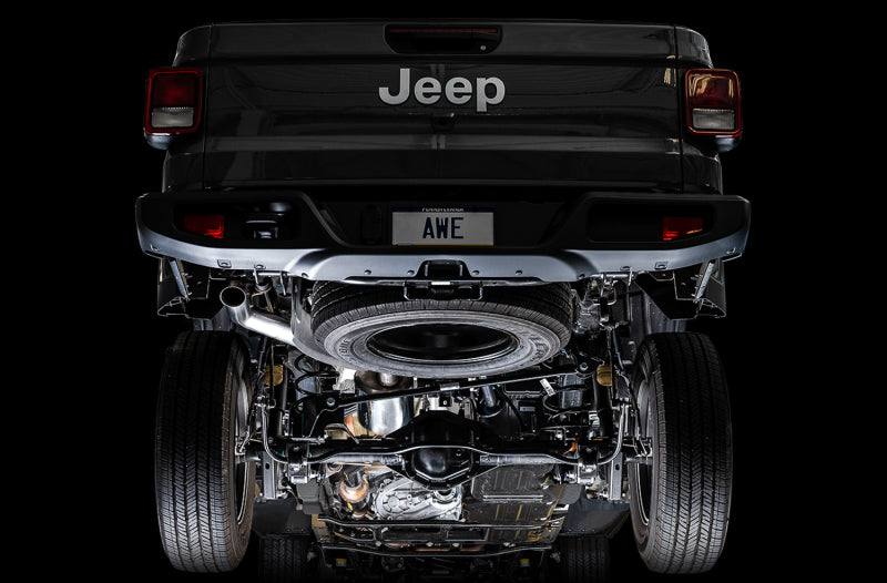 AWE Tuning Trail Edition Cat-Back Exhaust for Jeep Wrangler JK/JKU 3.6L