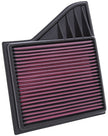K&N Engineering 33-2431 High-Flow Drop-In Air Filter for Ford Mustang GT 4.6L V8