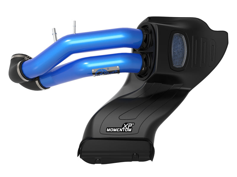 aFe Momentum XP Cold Air Intake System with Pro 5R Filter for 2015-2016 Ford F-150 V8 5.0L - Blue