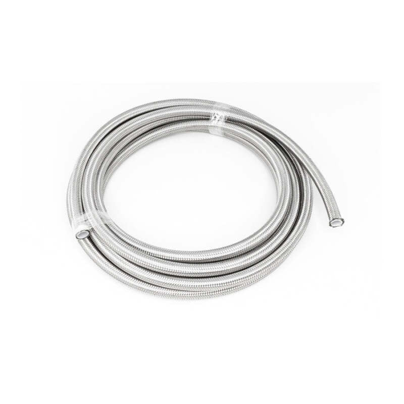 DeatschWerks 6AN Stainless Steel Double Braided PTFE Hose - 20 Feet