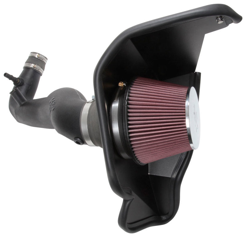 K&N Engineering 63-2606 High-Flow Cold Air Intake System for 2018-2022 Ford Mustang 2.3L EcoBoost