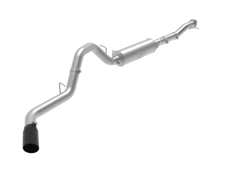 aFe Apollo GT Series 3-inch 409 Stainless Steel Cat-Back Exhaust System with Black Tip for 2020 GM 2500/3500HD V8 6.6L L8T
