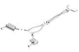 Borla 14-15 Chevrolet Camaro 3.6L V6 Single Split Rear Exit Touring Cat-Back Exhaust System