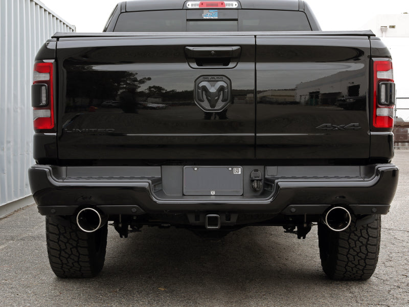 aFe Gemini XV 3-inch 304 Stainless Steel Cat-Back Exhaust System with Cut-Out for 2019-2021 Ram 1500 V8 5.7L Hemi