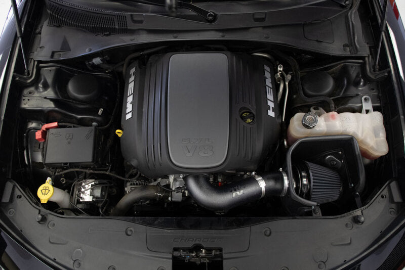 K&N Engineering 30-1542 DryFlow Performance Air Intake System for Dodge Magnum and Challenger V8 Models