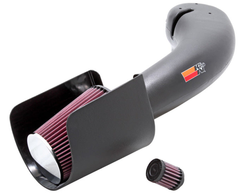K&N Engineering 57-3027 High-Flow Cold Air Intake Kit for 1988-1995 GMC C/K Pickups with V8-7.4L Engine