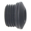 DeatschWerks 6AN ORB Male Plug with Low Profile Internal Allen Hex - Anodized Matte Black