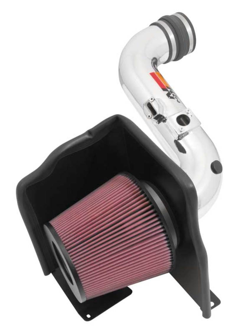 K&N 77 Series Performance Cold Air Intake Kit for 2015 Chevrolet Silverado and GMC Sierra 6.6L V8