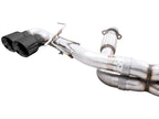 AWE Tuning 2020-2026 Chevrolet Corvette C8 Track Edition Exhaust with Diamond Black Tips