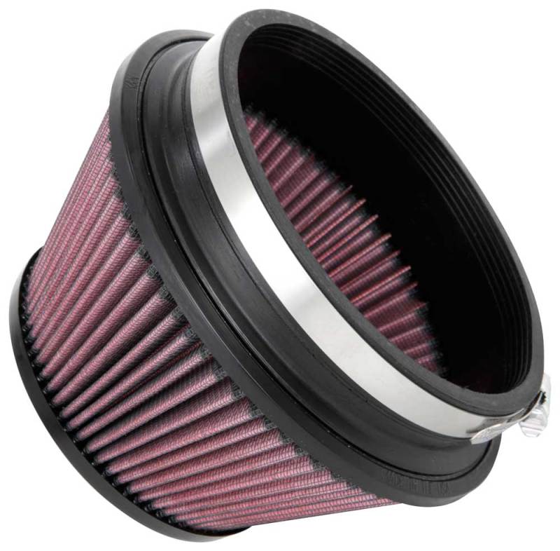 K&N Engineering Universal Clamp-On Air Filter 6 inch Flanged, Fits 2013-2016 Cadillac ATS