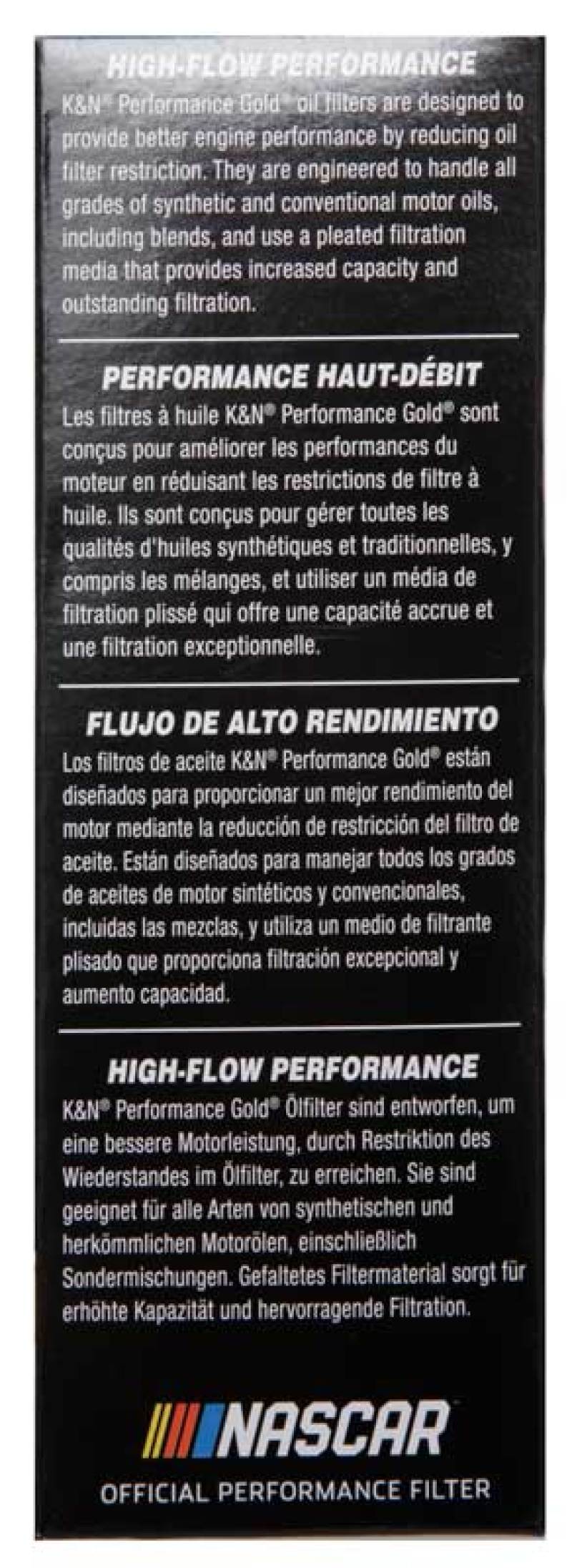 K&N Engineering HP-7026 Performance Oil Filter for 2014-2017 Dodge Durango 3.6L and 2014-2017 Jeep Grand Cherokee 3.6L