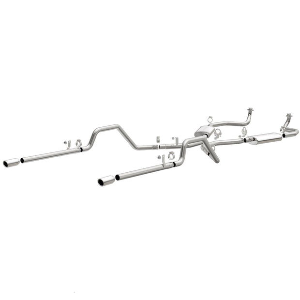 MagnaFlow Part 16724 stainless steel Cat-Back Exhaust System for 1961-1964 Chevrolet Impala