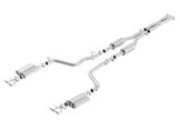 Borla ATAK Cat-Back Exhaust System for 2009-2014 Dodge Challenger R/T 5.7L V8 - Dual Split Rear Exit with 2.5 Inch Tips