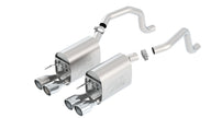 Borla ATAK Exhaust System for 2009-2013 Chevrolet Corvette C6 6.2L V8 – Aggressive Sound and Premium Performance
