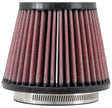 K&N Engineering Universal Rubber Air Filter with 3.5-inch Flange - 4-inch Height, Part Number RU-2990
