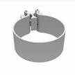 MagnaFlow 2.50 Inch Torque Stainless Steel Band Clamps – Pack of 10