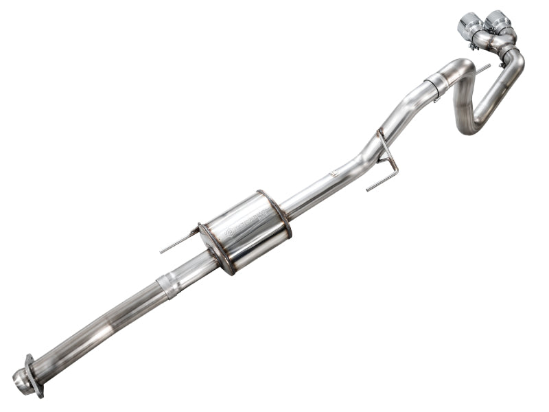 AWE Tuning 21-25 Ford F-150 (14th Gen Regular Cab) Cat-Back Exhaust with 4.5-Inch Chrome Tips