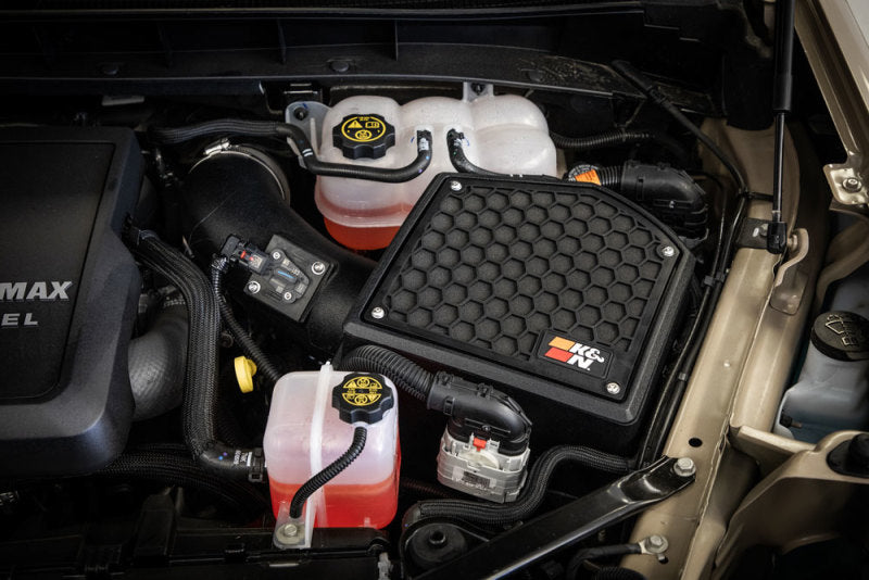 K&N 63 Series AirCharger Performance Intake for 2020-2021 Chevrolet Silverado 1500 and GMC Sierra 1500 with Part Number 63-3118