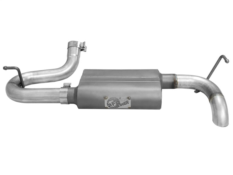 aFe Scorpion Hi-Tuck Axle-Back Exhaust System for Jeep Wrangler JK 2007-2018 V6 3.6L/3.8L