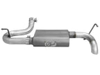 aFe Scorpion Hi-Tuck Axle-Back Exhaust System for Jeep Wrangler JK 2007-2018 V6 3.6L/3.8L