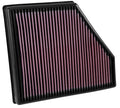 K&N Engineering 33-5047 High-Flow Reusable Air Filter for Chevrolet Camaro SS 6.2L