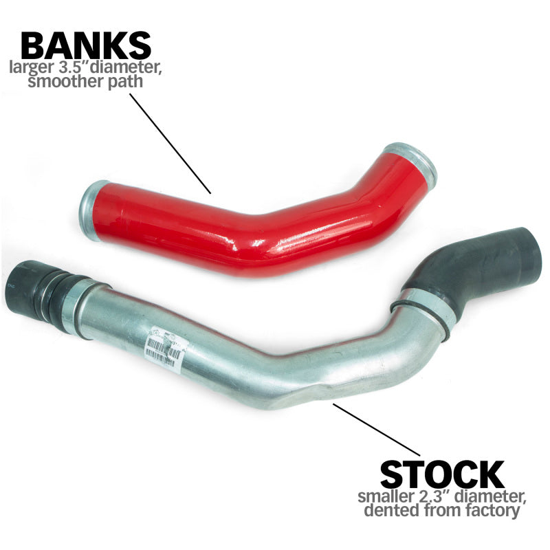 Banks Power 13-18 Ram 6.7L Diesel Boost Tube System – Driver Side with Silicone Couplers