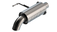 Borla 21-22 Ford Bronco 2.3L/2.7L Optional Muffler with Resonator - Brushed Finish