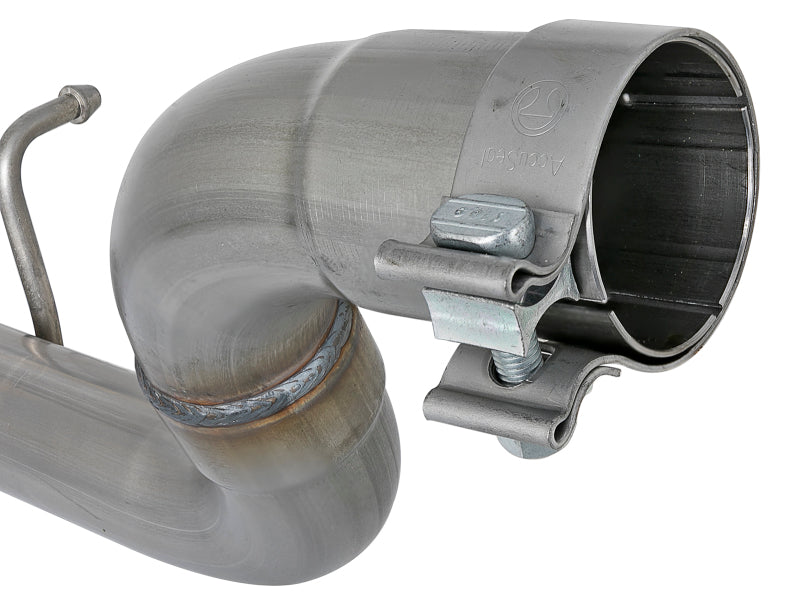 aFe Mach Force-Xp Axle-Back Exhaust System with Polished Tip for Jeep Wrangler JL 2018-2020