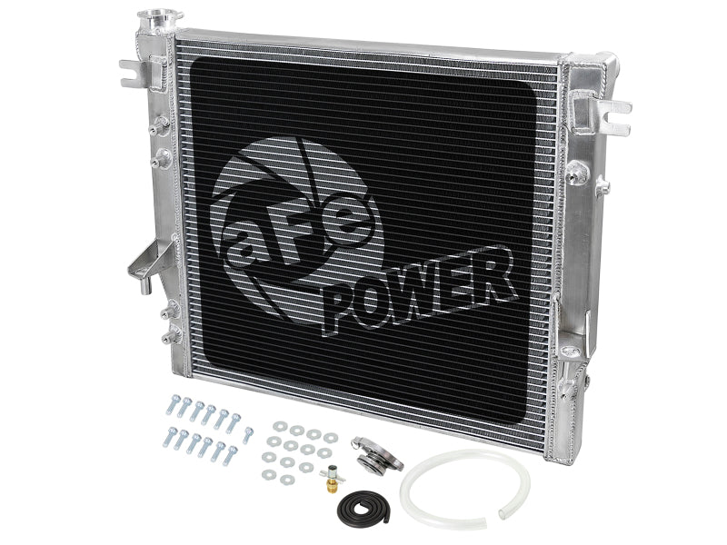 aFe BladeRunner Street Series Tube & Fin Aluminum Radiator for Jeep Wrangler (JK) 07-18 V6-3.6L/3.8L