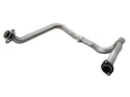 aFe Power Twisted Steel Y-Pipe for Jeep Wrangler 2012-2018 V6 3.6L - Stainless Steel Mandrel-Bent Exhaust Connection