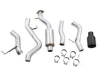 AWE Tuning 2021+ Ford Bronco 0FG Single Rear Exit Exhaust with Diamond Black Tip and BashGuard™