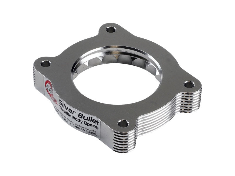 aFe Silver Bullet Throttle Body Spacer for 2007-2013 Chevrolet Silverado 1500 and GMC Sierra 1500